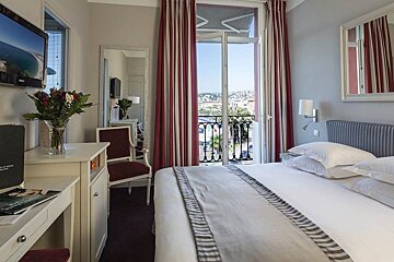 Suisse Hotel, Nice double bedroom