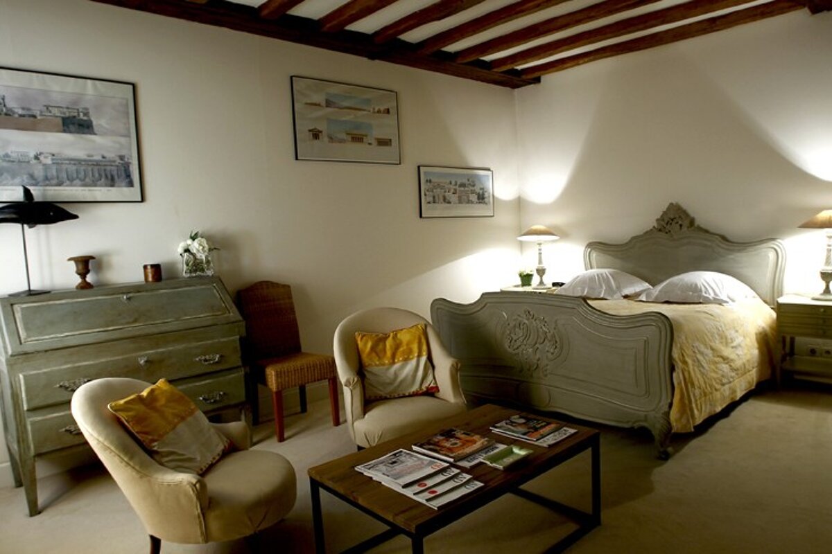Domaine des Bidaudieres B&B, Vouvray double bedroom