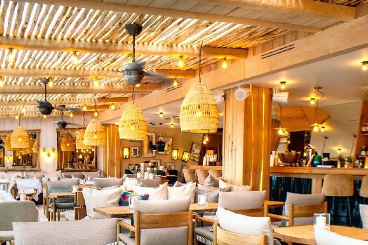 La Petite Plage Restaurant, Saint-Tropez restaurant terrasse