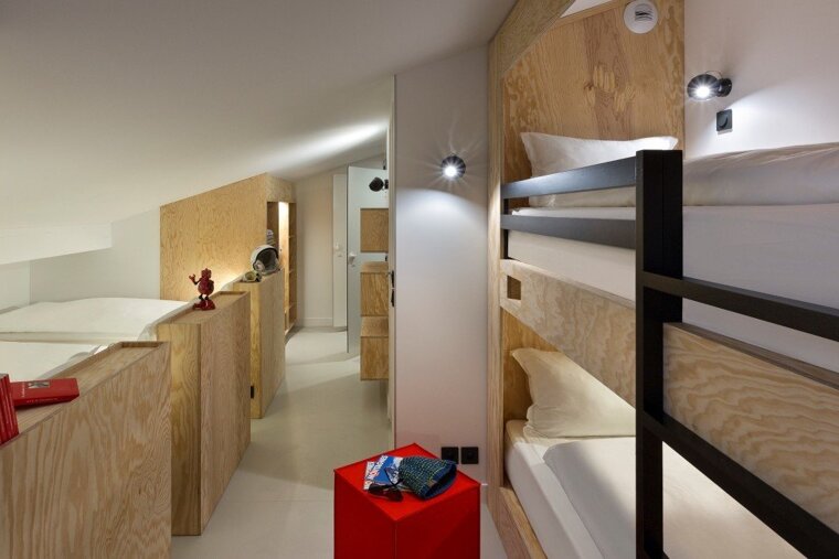 Rocky Pop Hotel, Les Houches family room