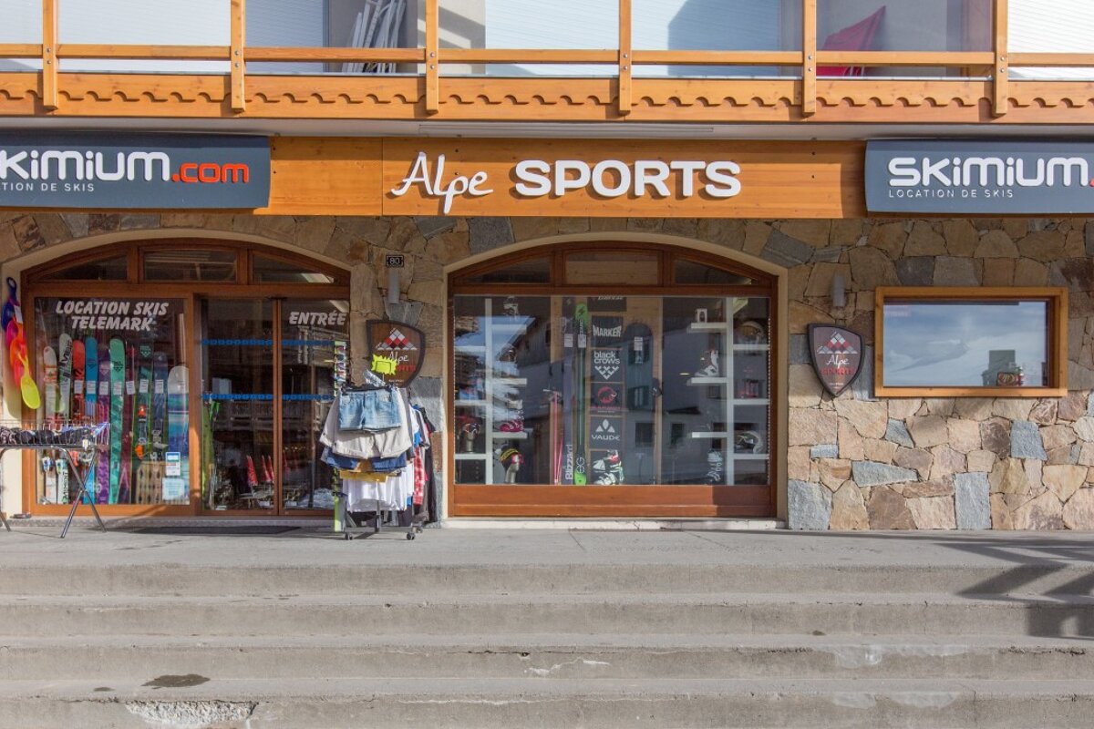 Skimium - Alpe Sports Ski Hire, Alpe d'Huez - Centre exterior