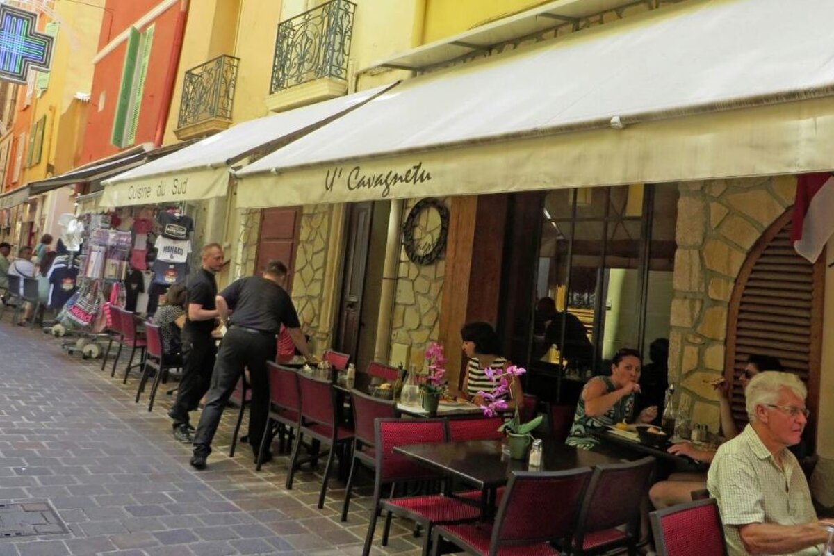 U Cavagnetu Restaurant, Monaco restaurant terrasse