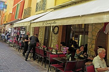 U Cavagnetu Restaurant, Monaco restaurant terrasse
