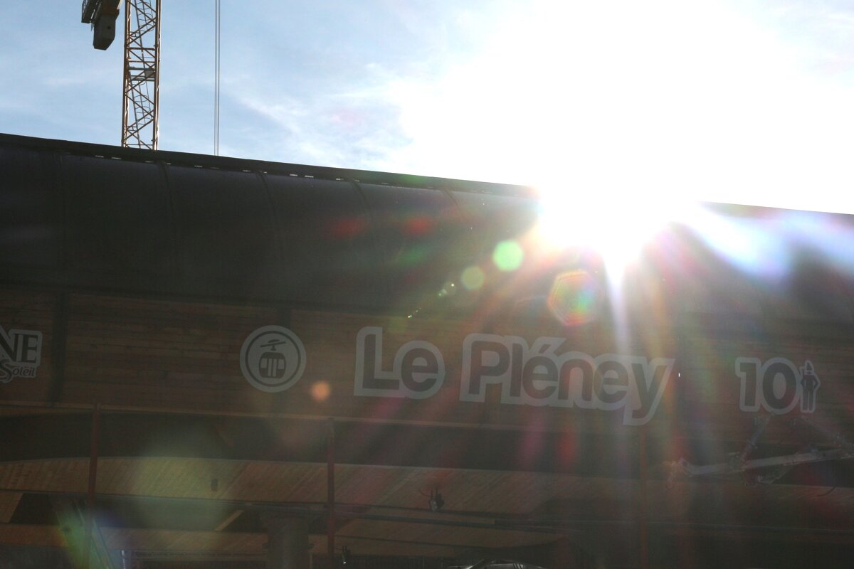 Cable in Place on Pleney Bubble