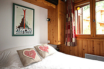Alpage A8 Apartment, Mottaret double bedroom