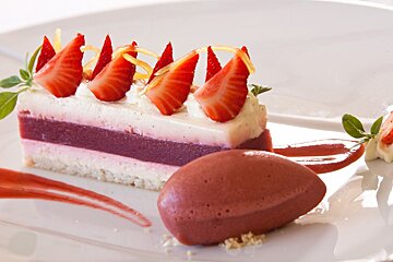 Benvengudo Restaurant, Les Baux dessert