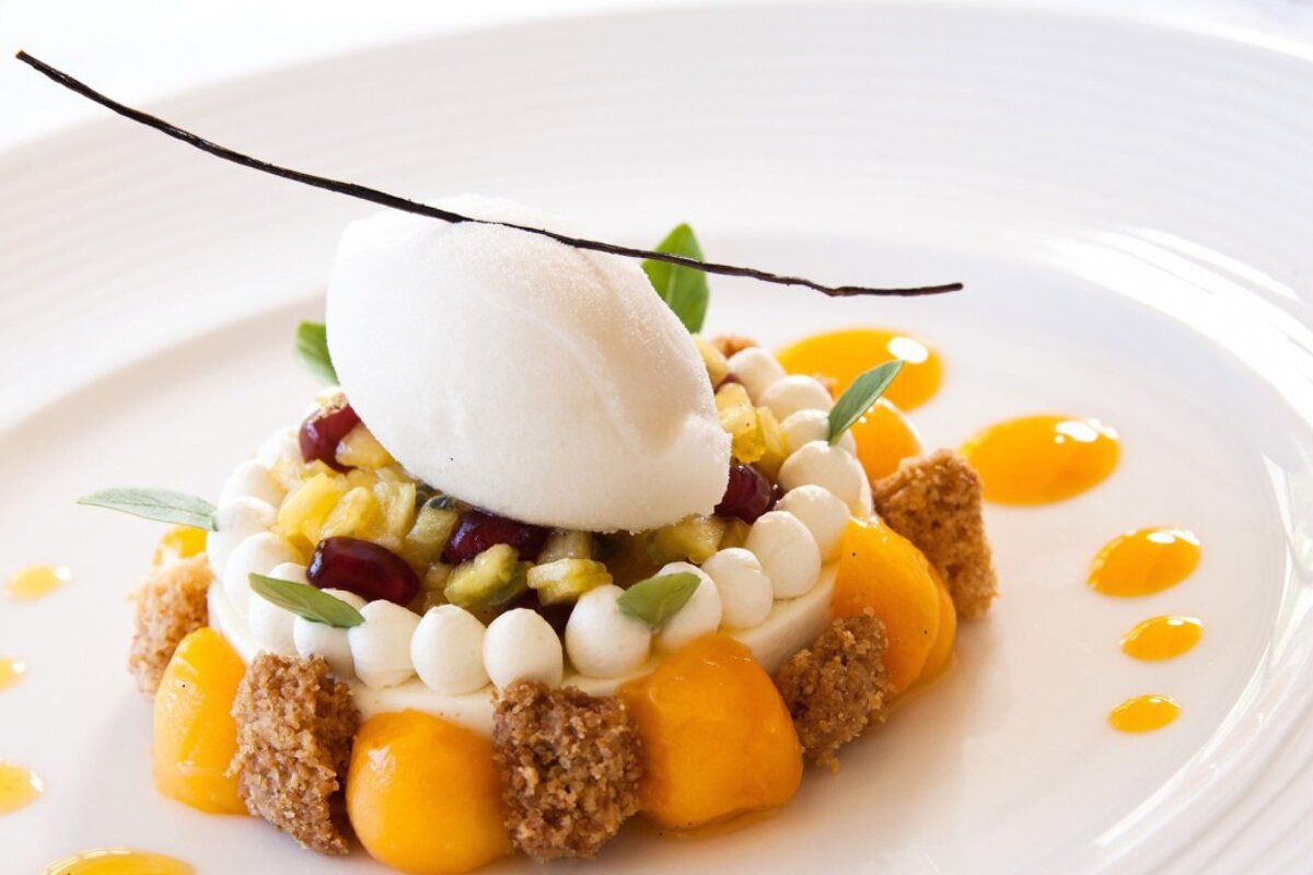 Benvengudo Restaurant, Les Baux dessert