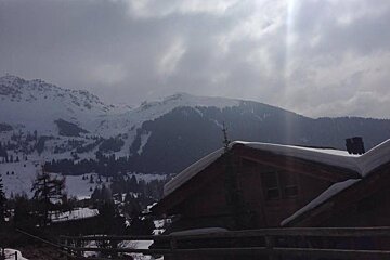 morning light in verbier