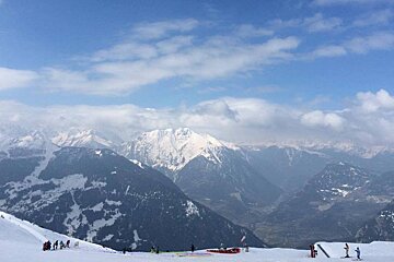 the view from the top of verbier