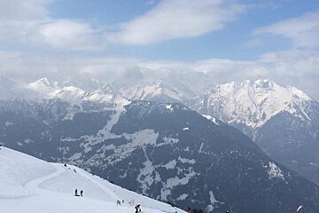 views over the pistes of Verbier