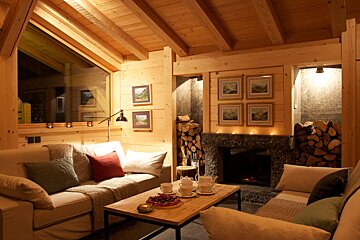 Granit Chalet, Argentiere lounge