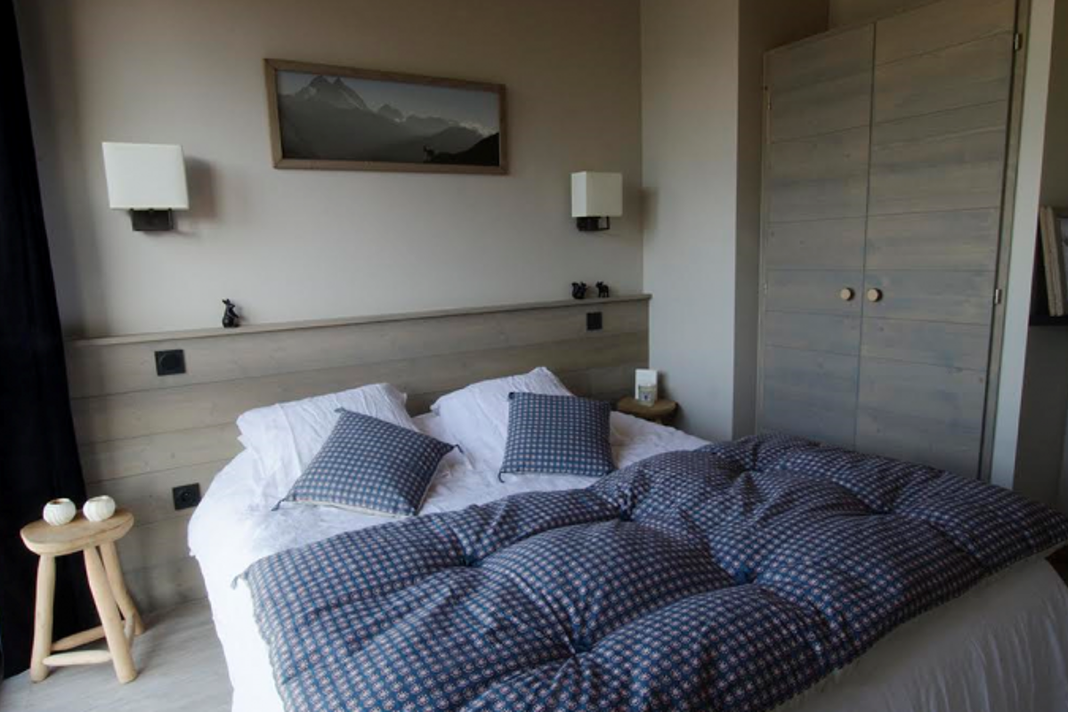 Lievre Blanc Chalet, Montchavin / Les Coches double room