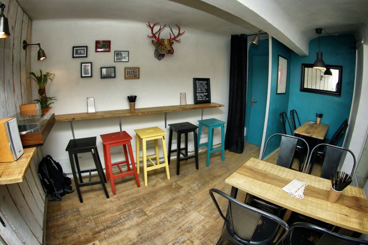 O'Bagel Cafe, Aix-en-Provence interior
