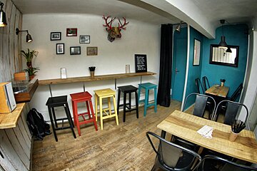 O'Bagel Cafe, Aix-en-Provence interior