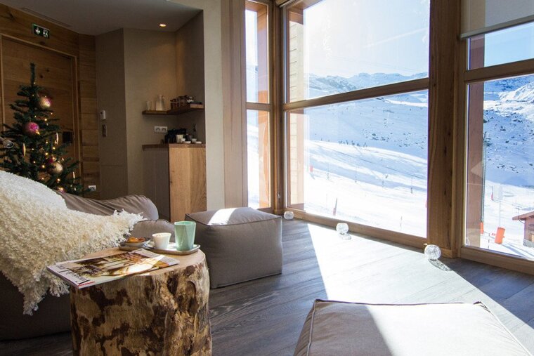 The Pashmina Spa by l'Occitane, Val Thorens relaxation area