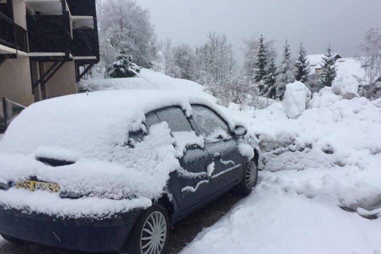 The sun has returned to Alpe d'Huez