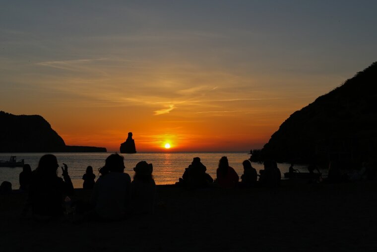 Benirras Beach, North West Ibiza