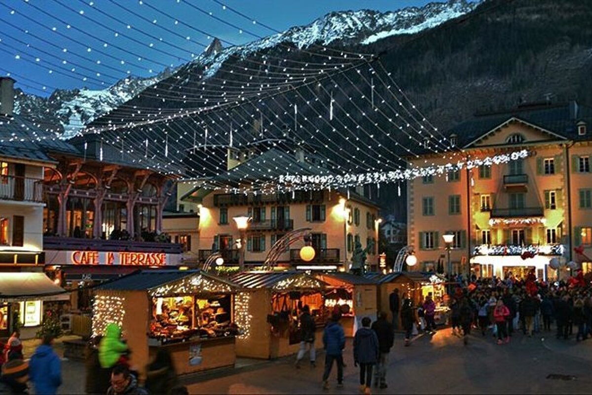 Chamonix Christmas market