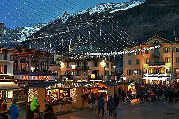 Chamonix Christmas Market, Chamonix Centre