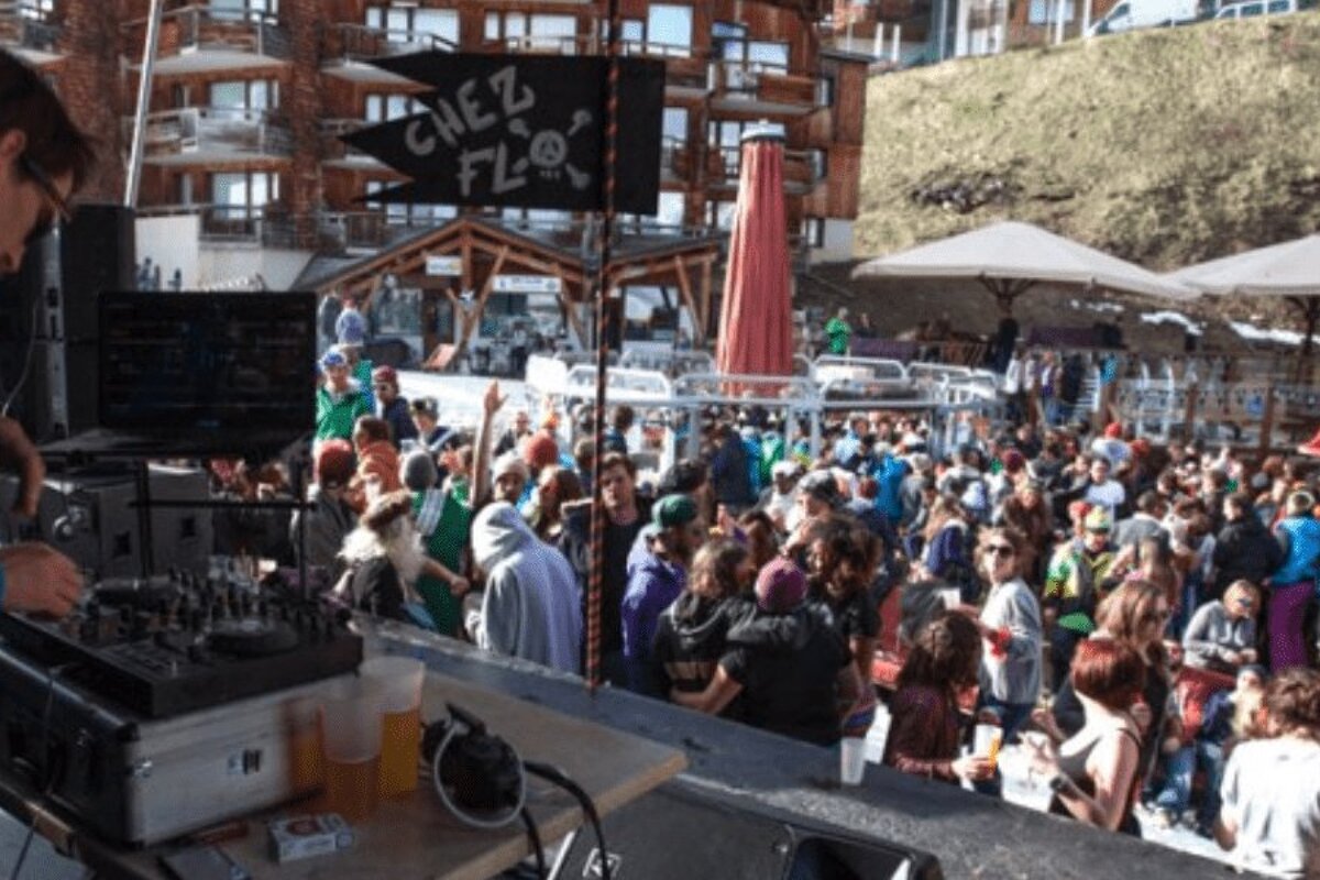 Chez Flo closing party, Avoriaz