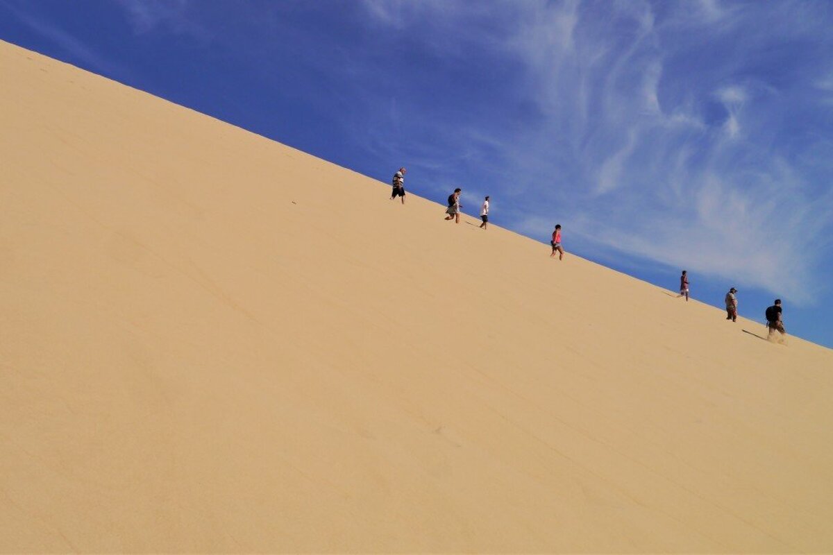Dune du Pilat & beautiful blue skies