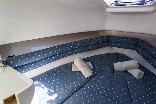 Faeton Moraga 780 7.8m Motor Yacht, Ibiza cabin