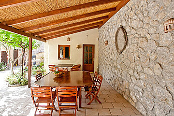 Hotel L'Escaleta, S'Arracó terrace