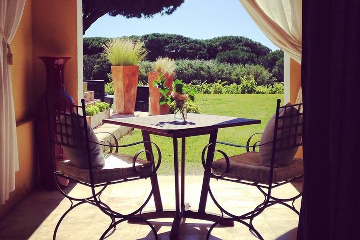 Hotel La Vigne de Ramatuelle, Ramatuelle terrace