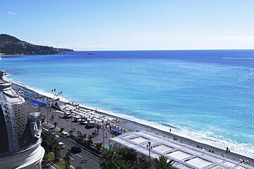 Hyatt Regency Le Palais de la Mediterranee Hotel, Nice view