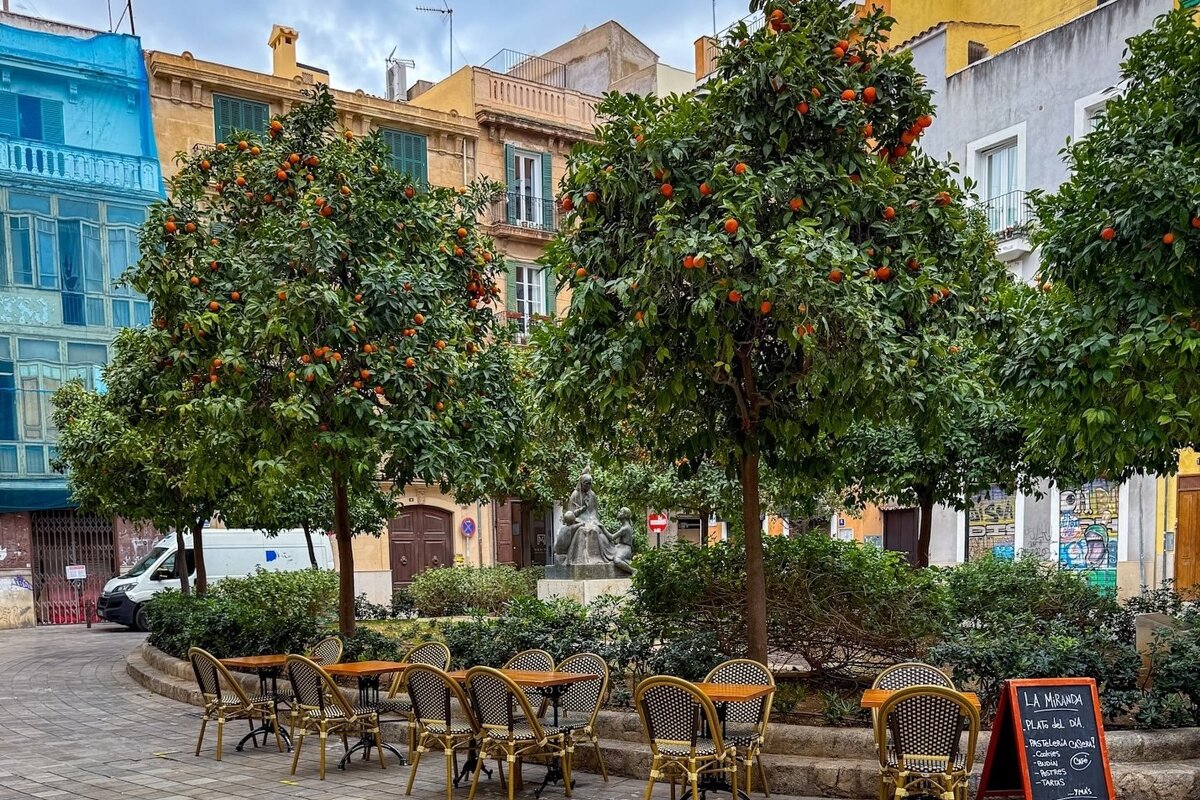 Terrace at La Miranda, Palma