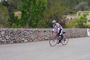 Road biking in Ibiza Island