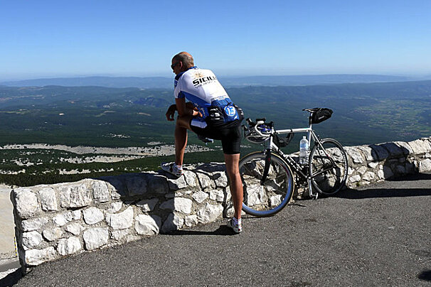 Climbing Mont Ventoux