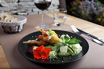 La Ferme des 3 Capucines Restaurant, Tignes style of cuisine