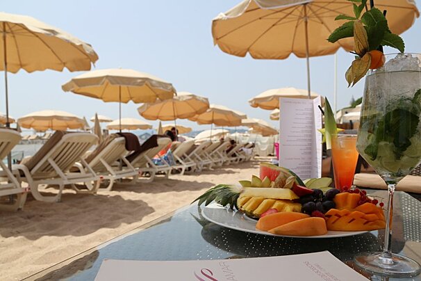 Miramar Plage Beach Club, Cannes restaurant