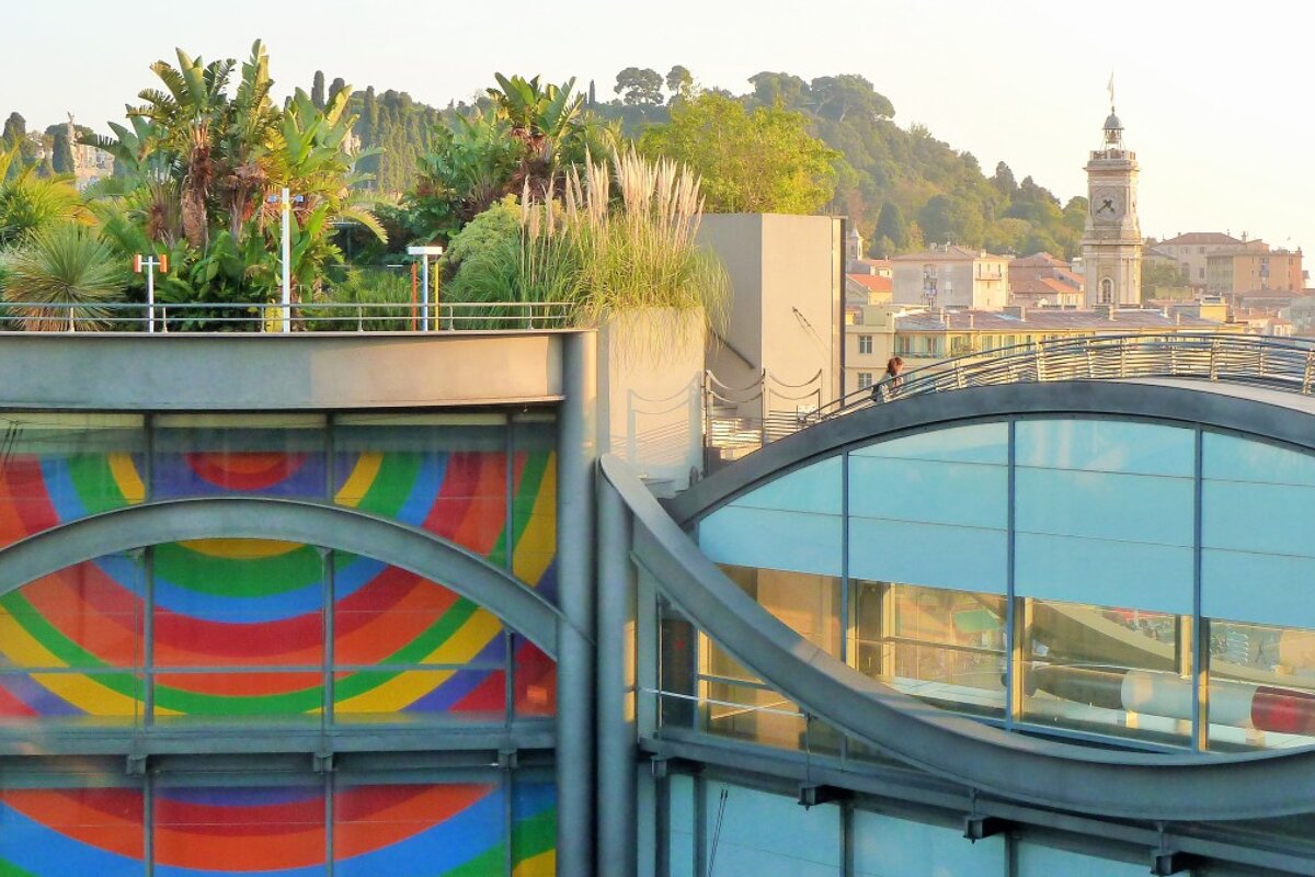 Spectacular views from the rooftop