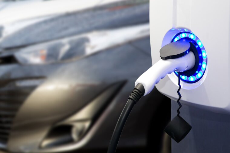 Electric car parking
