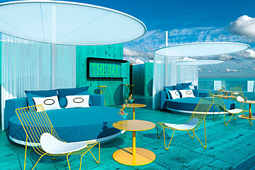 Santos Dorado Suites Hotel, Playa d'en Bossa terrace