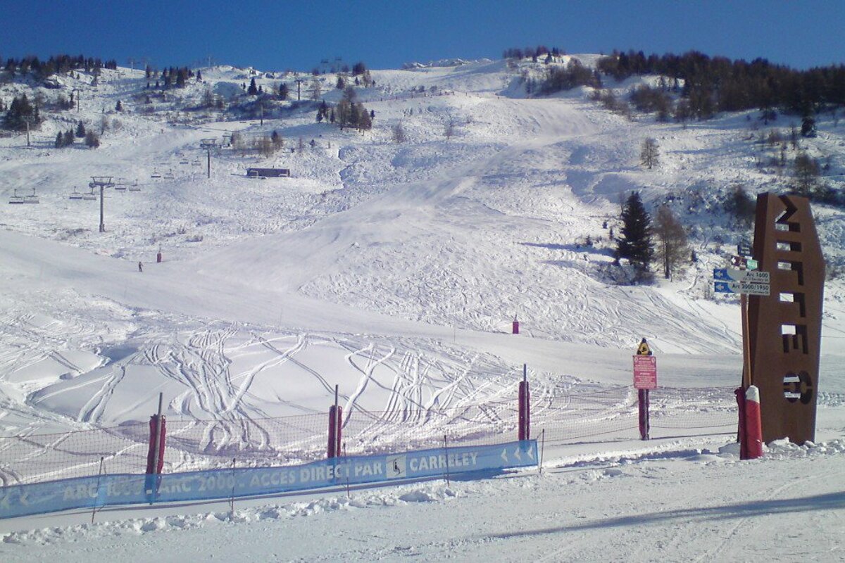 mille 8 sign on the pistes