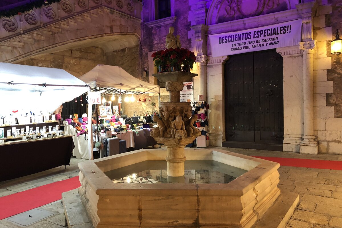 Christmas Market at Pueblo Español, Palma de Mallorca