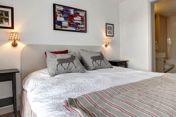 Pierre Avoi Apartment, Verbier - Centre living-room