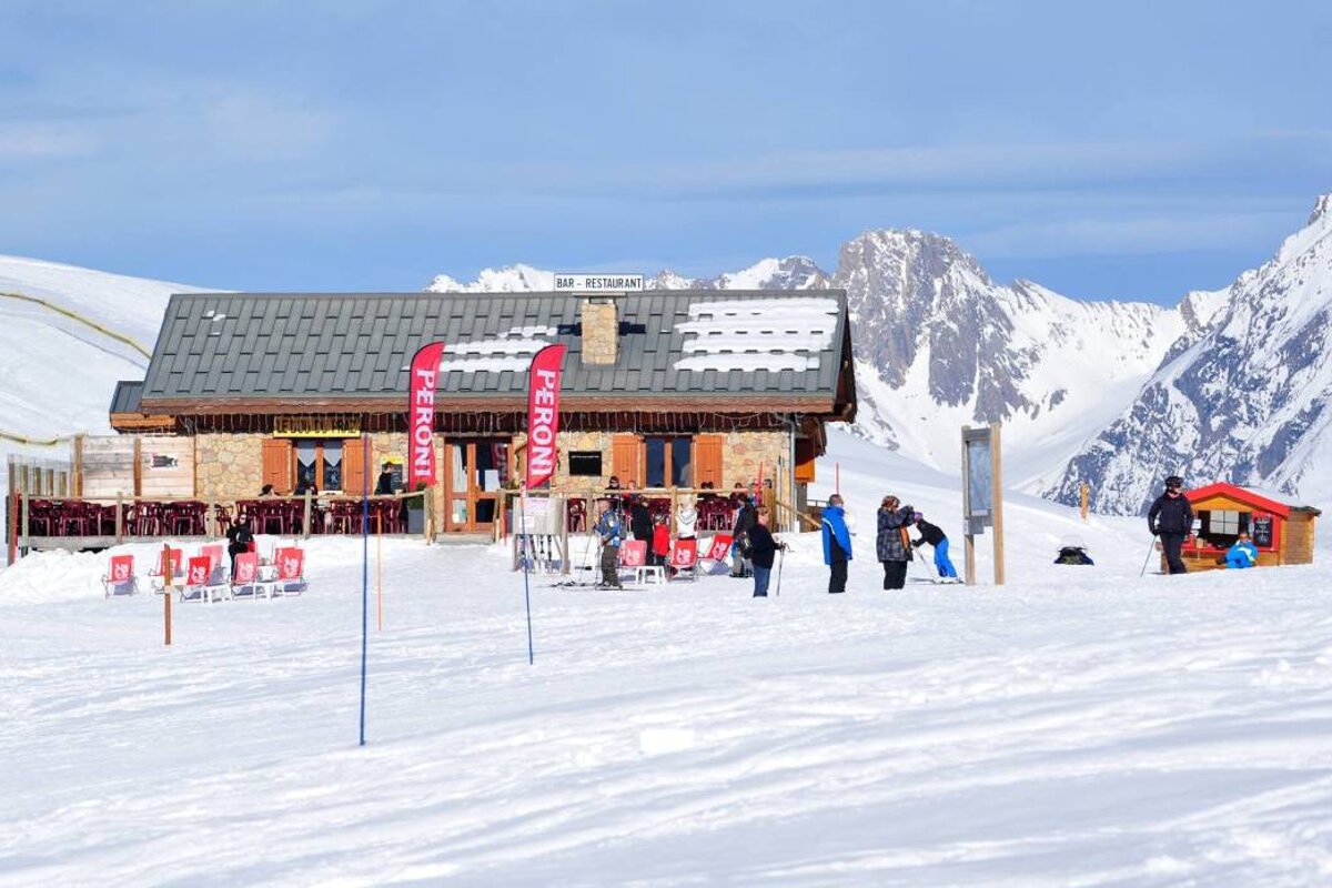 Le Dou du Praz Restaurant, Plagne Villages exterior