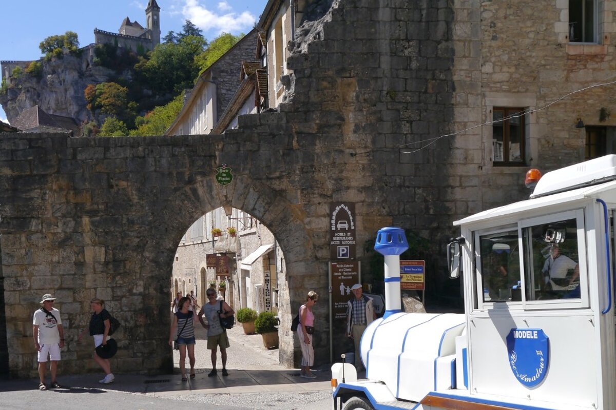Le Petit Train de Rocamadour, Rocamadour