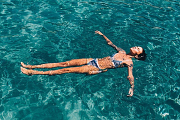 Ruby Rose relaxes in Ibiza