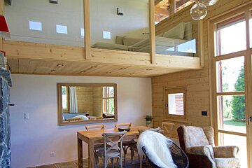 Heron Rez Apartment, Verbier - Centre dining room 