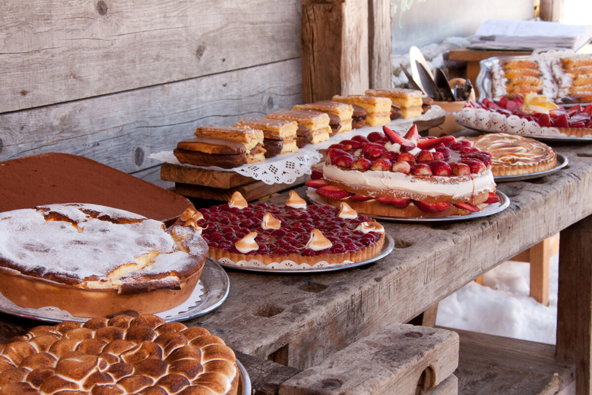 La Paika Restaurant, Les Gets dessert