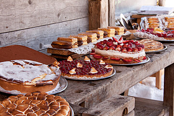 La Paika Restaurant, Les Gets dessert