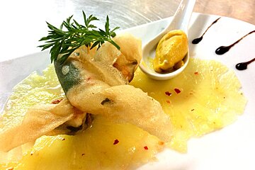 dish at Port Petit Restaurant