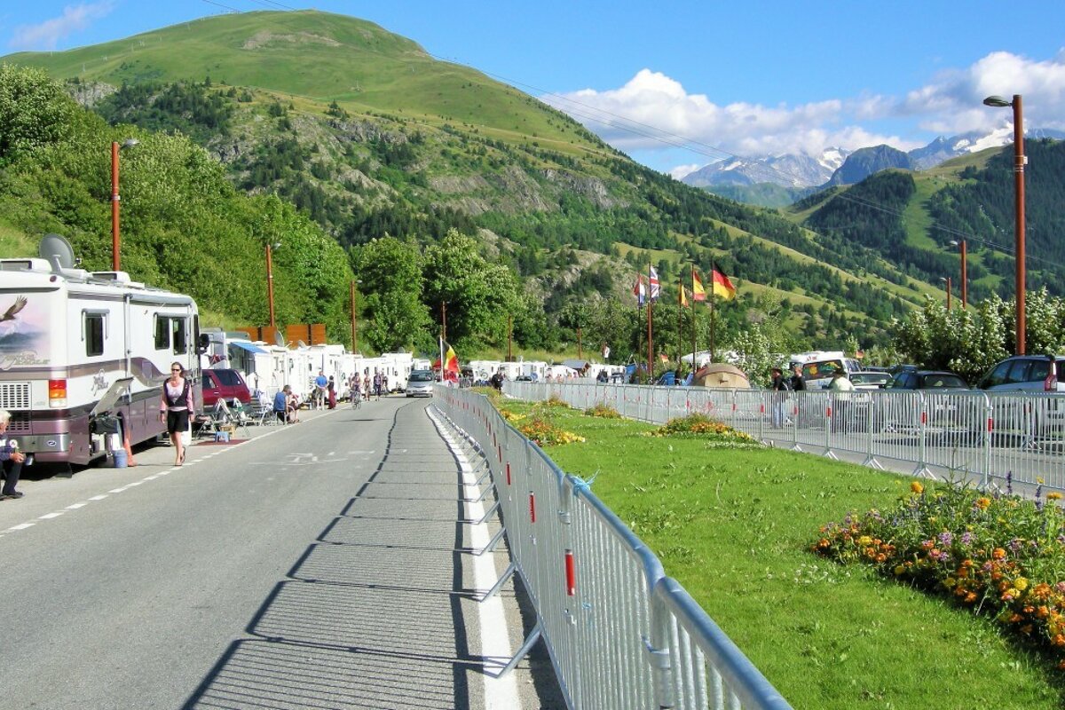 Alpe d'Huez, one of the most iconic climbs