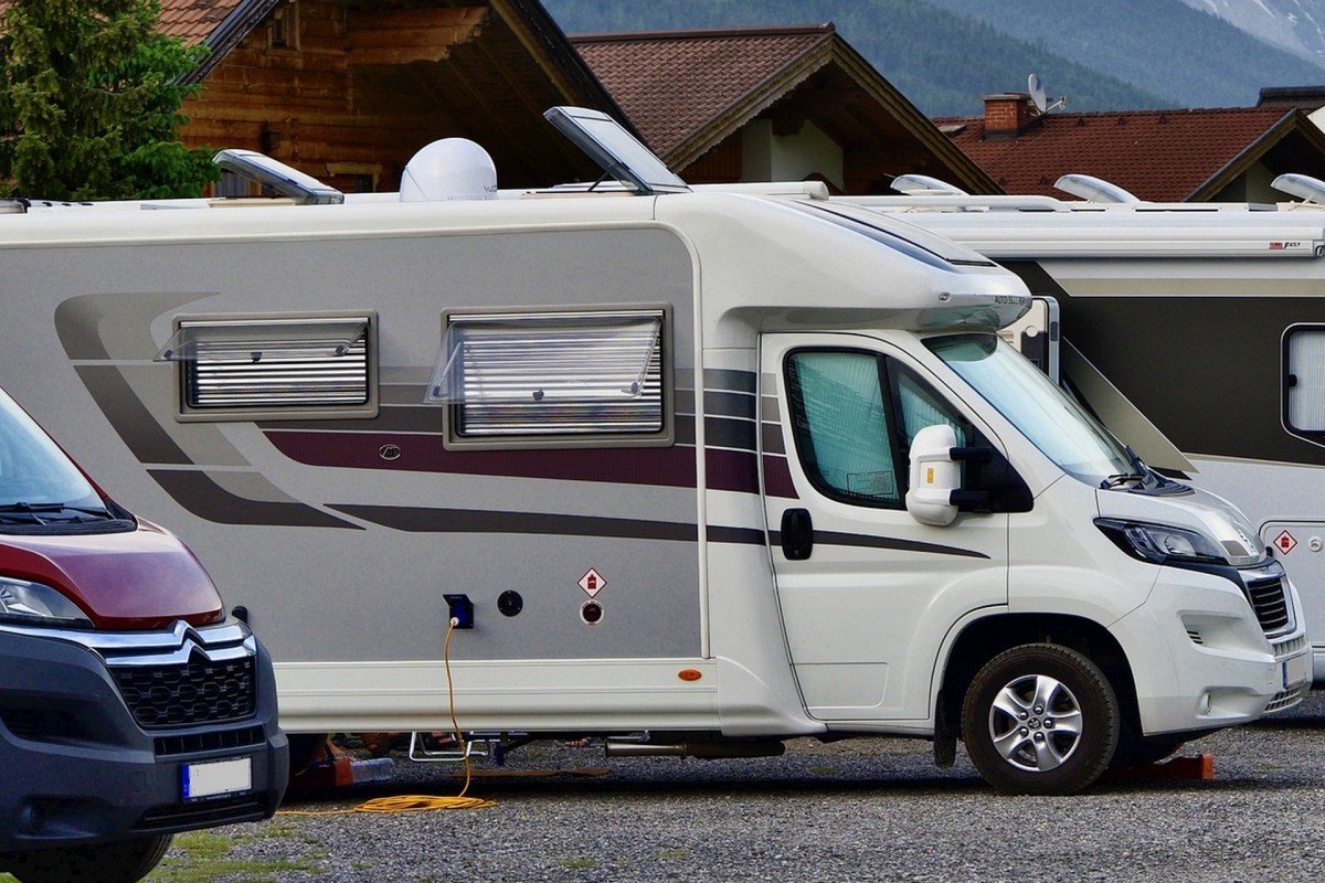 Motorhome parking Avoriaz