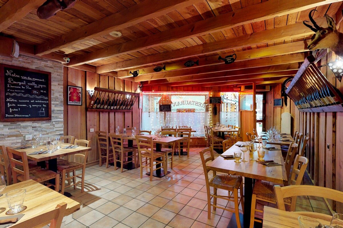 Au Montagnard Restaurant, Alpe d'Huez